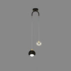 Suspension Cristal Minimaliste Nordique — Long Line Luxe — Chambre et Salon