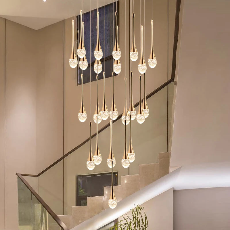 Lustre Salon Moderne — Cristal