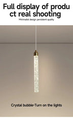 Suspension Cristal Luxe 35cm - Lustre Élégant LED