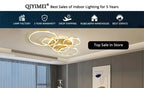 Lustre Design LED — Métal — 1 anneau 50cm