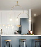 Lustre Industriel — Plafonnier Nordique Design