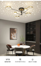 Lustre Moderne LED — Blanc