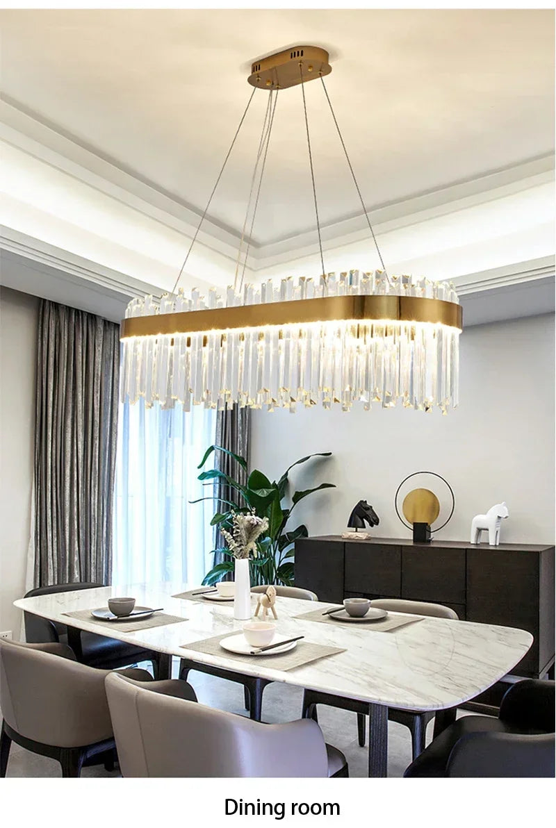 Lustre Noir Moderne