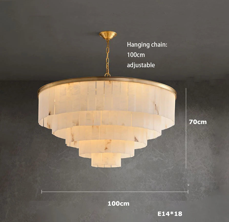 Lustre Tendance Salon — Marbre