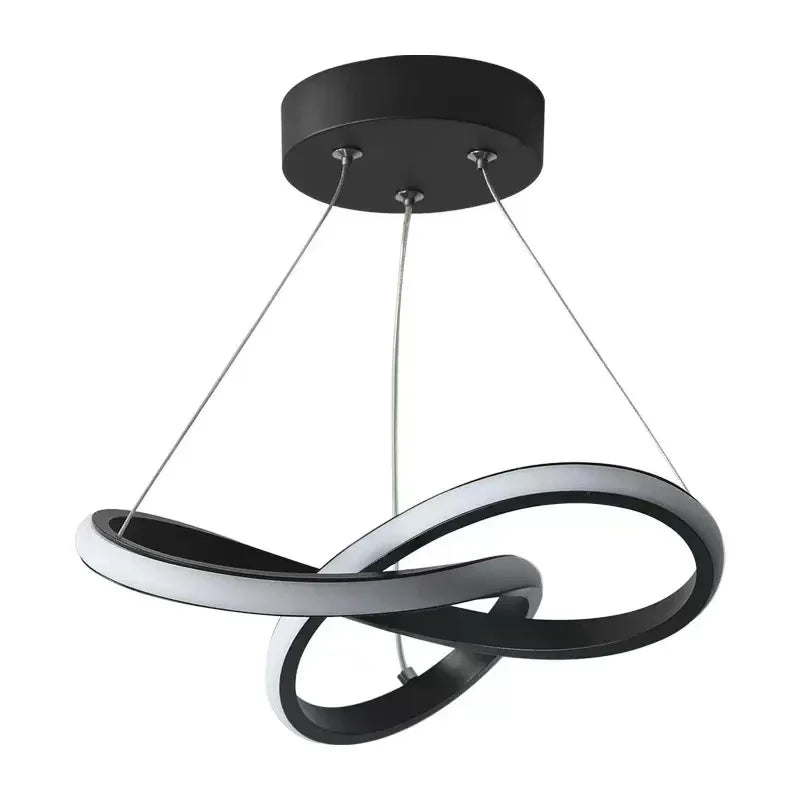 Lustre Nordique LED Design — Simple Créatif — Salon Chambre et Couloir