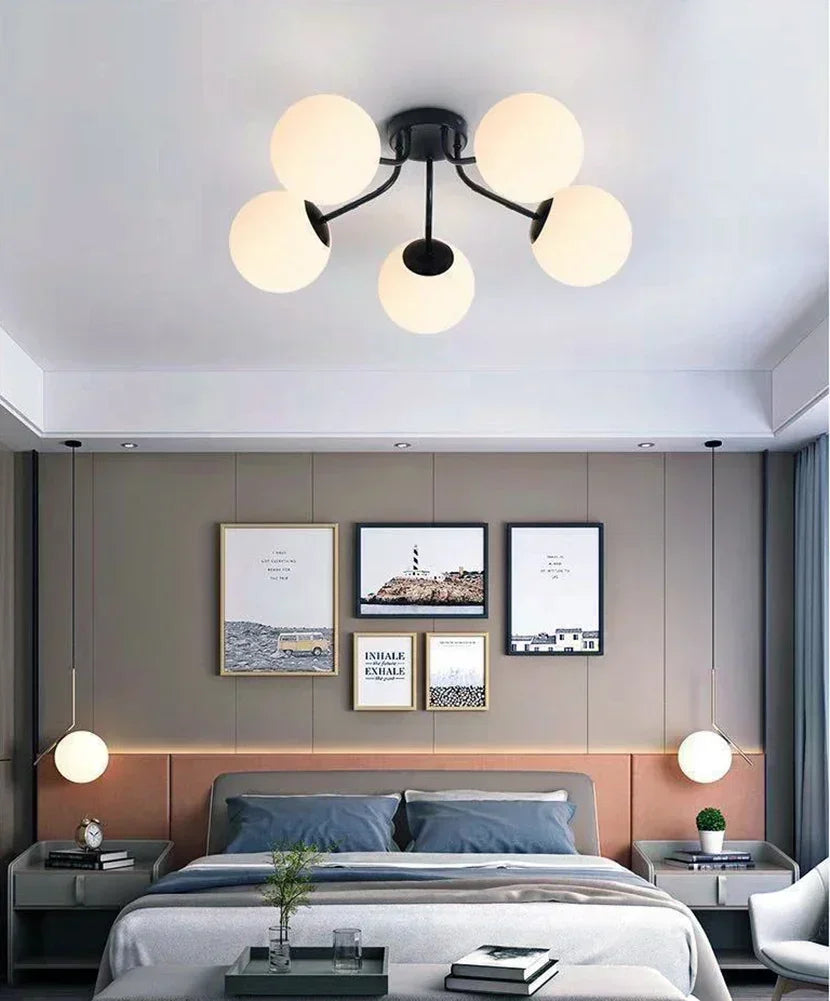 Lustre Scandinave — Verre
