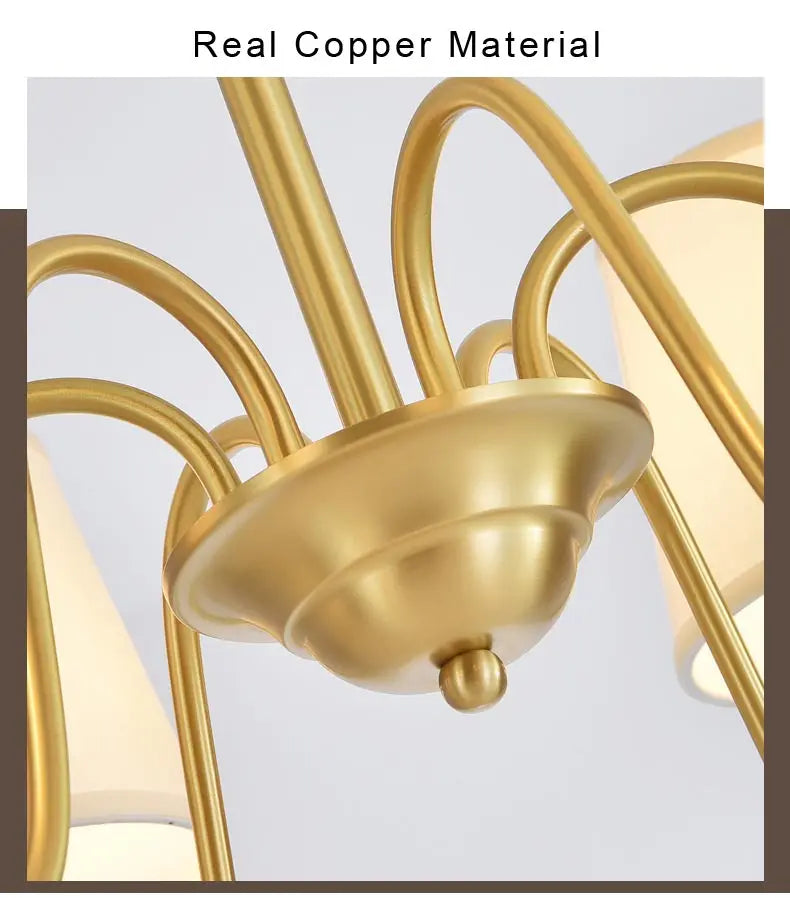 Lustre Bohème — Cuivre — A 10 ampoules