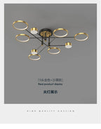 Lustre Moderne LED — Blanc