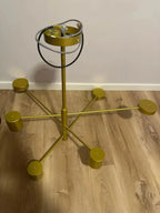 Lustre Chambre Ado — Noir — Doré M 6 ampoules 140cm