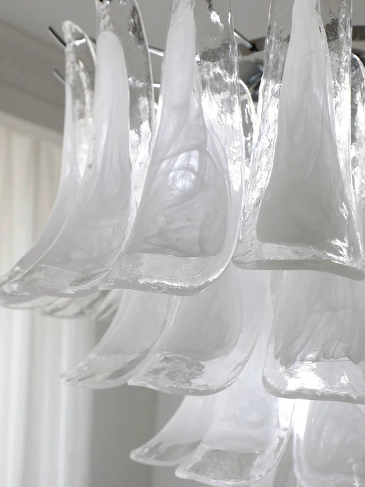 Lustre Salon Moderne — Verre
