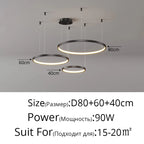 Lustre Salon Industriel — Moderne