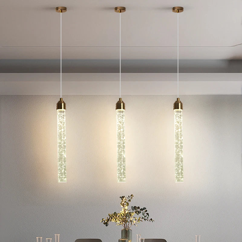 Suspension Cristal Luxe 35cm - Lustre Élégant LED