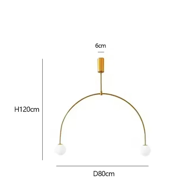 Lustre Industriel — Plafonnier Nordique Design