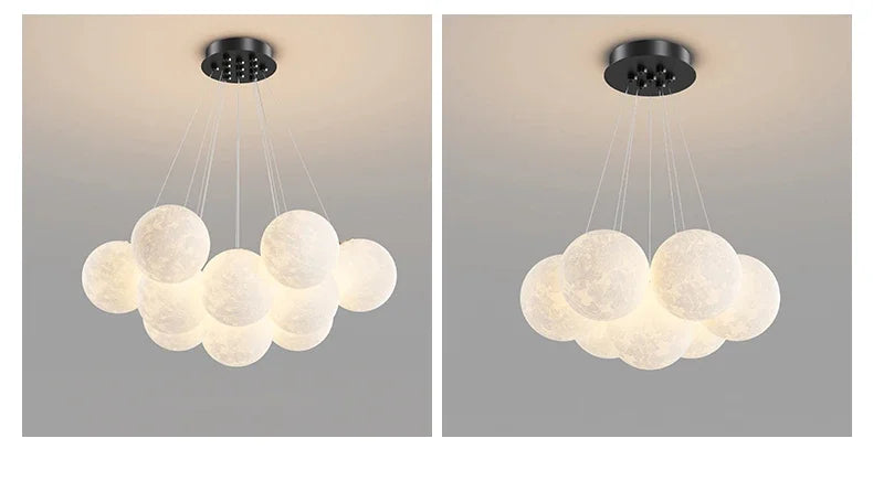 Lustre Bulle — Plafonnier Nordique Design