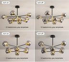 Lustre Boule En Verre — Plafonnier Boule Moderne