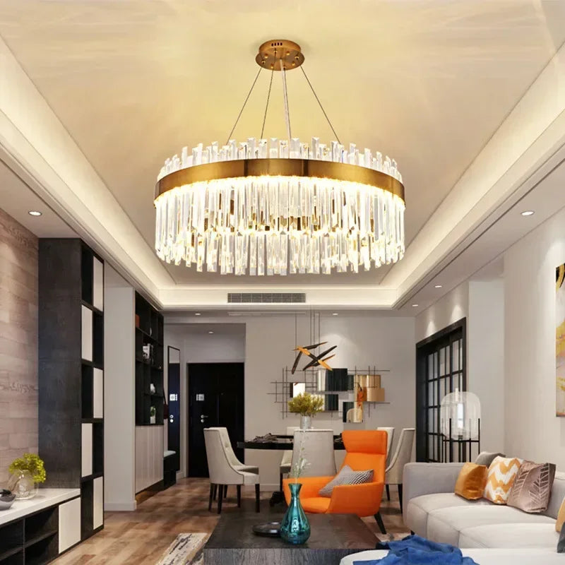 Lustre Noir Moderne