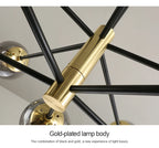 Lustre Boule En Verre — Plafonnier Boule Moderne