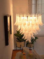 Lustre Salon Moderne — Verre