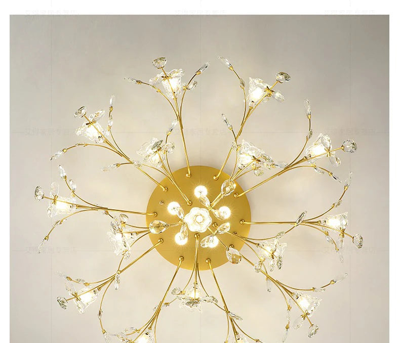 Lustre en Cristal Pas Cher — Nordique