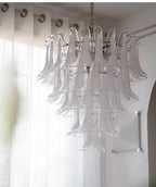 Lustre Salon Moderne — Verre