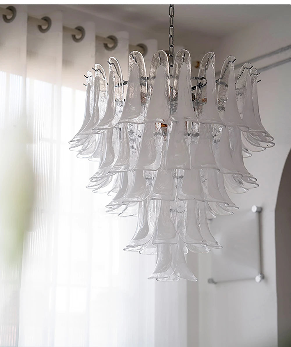Lustre Salon Moderne — Verre