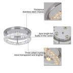Lustre LED Cristal — Verre
