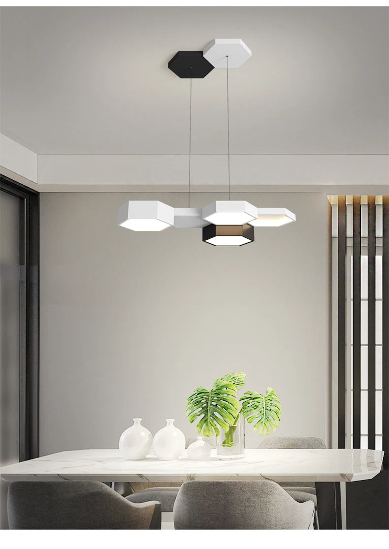 Lustre Luxe Salon — LED