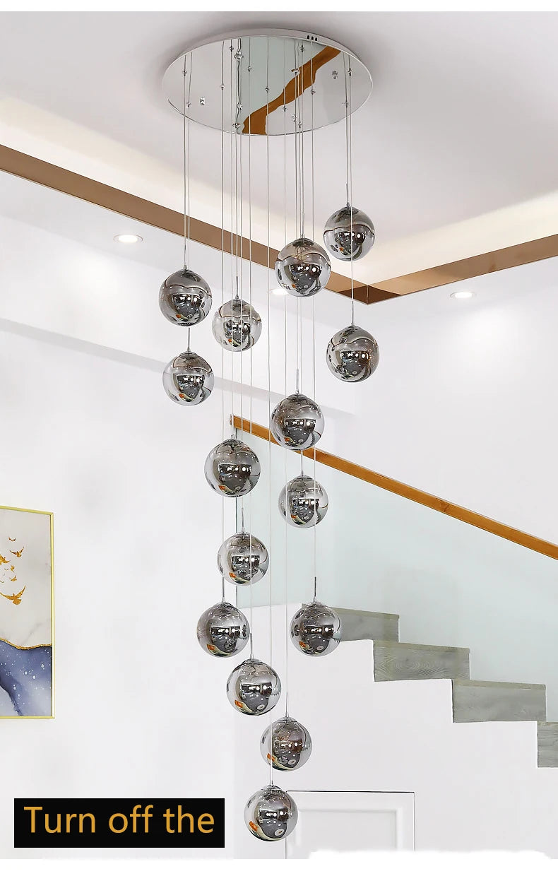 Lustre Salle à Manger Moderne — Cristal