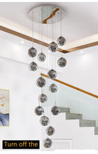 Lustre Salle à Manger Moderne — Cristal