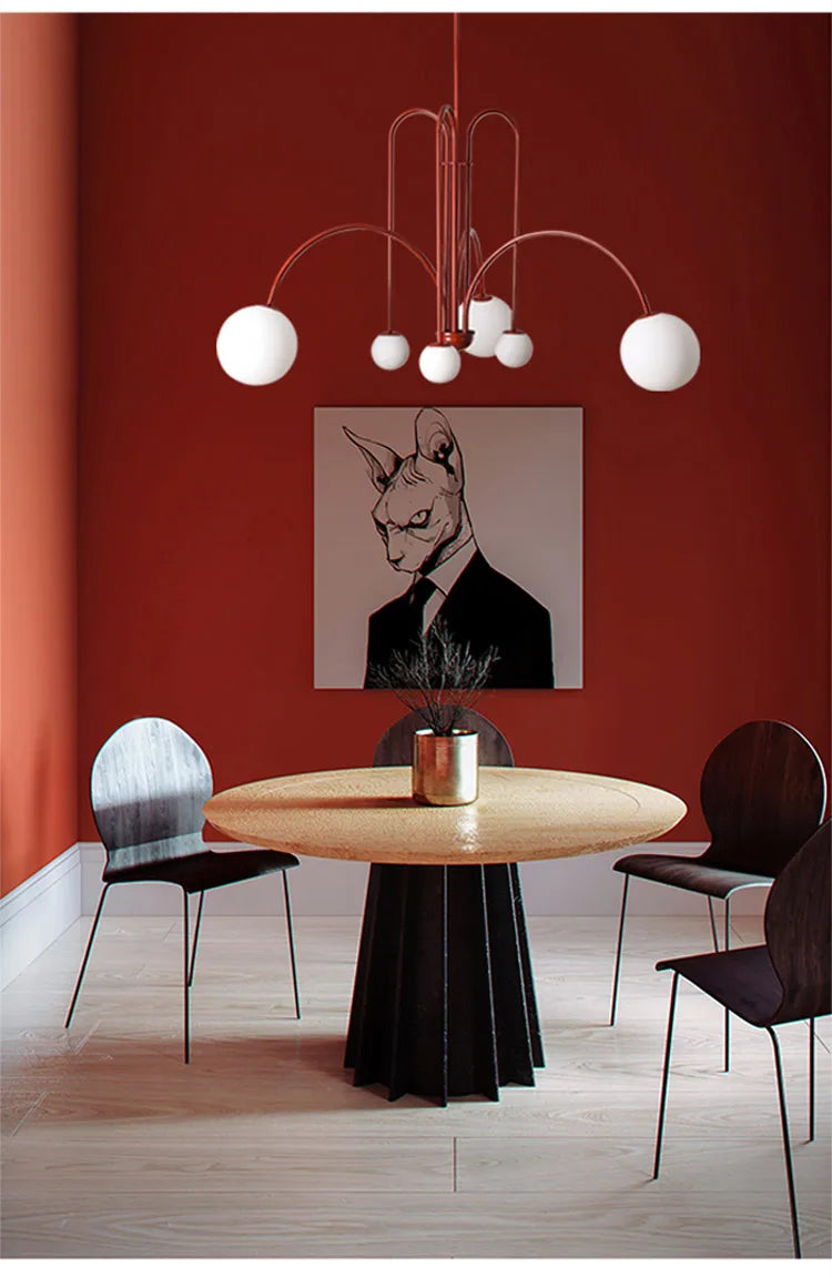 Lustre Contemporain — Plafonnier Boule Moderne