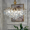 Lustre Haut Plafond — Plafonnier LED Cristal