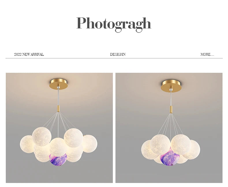 Lustre Boule — Plafonnier Boule Moderne