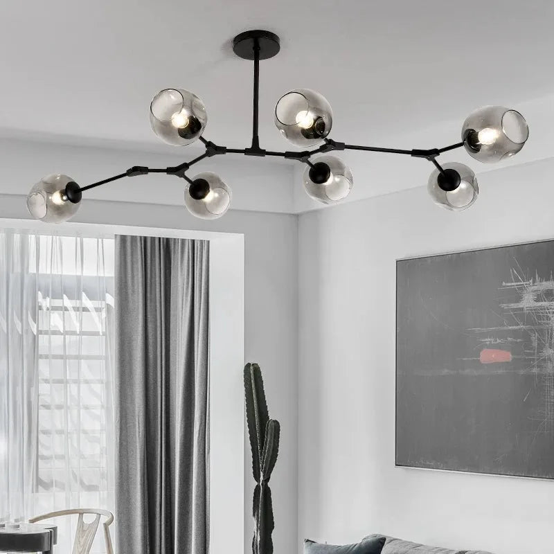 Spoutnik Lustre — Plafonnier Boule Moderne