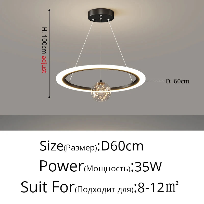 Lustre pour Chambre Pas Cher — Moderne
