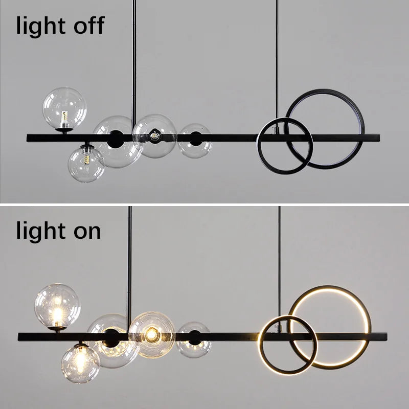 Lustre Industriel Noir