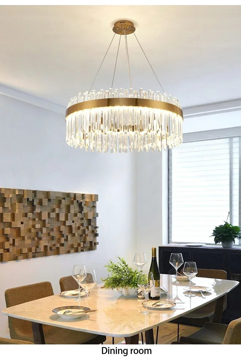 Lustre Noir Moderne