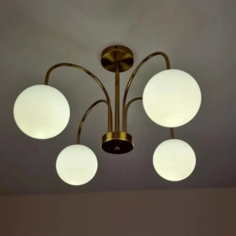 Lustre En Metal Noir — Lustre Industriel Métal