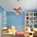 Lustre Coloré — Plafonnier Nordique Design