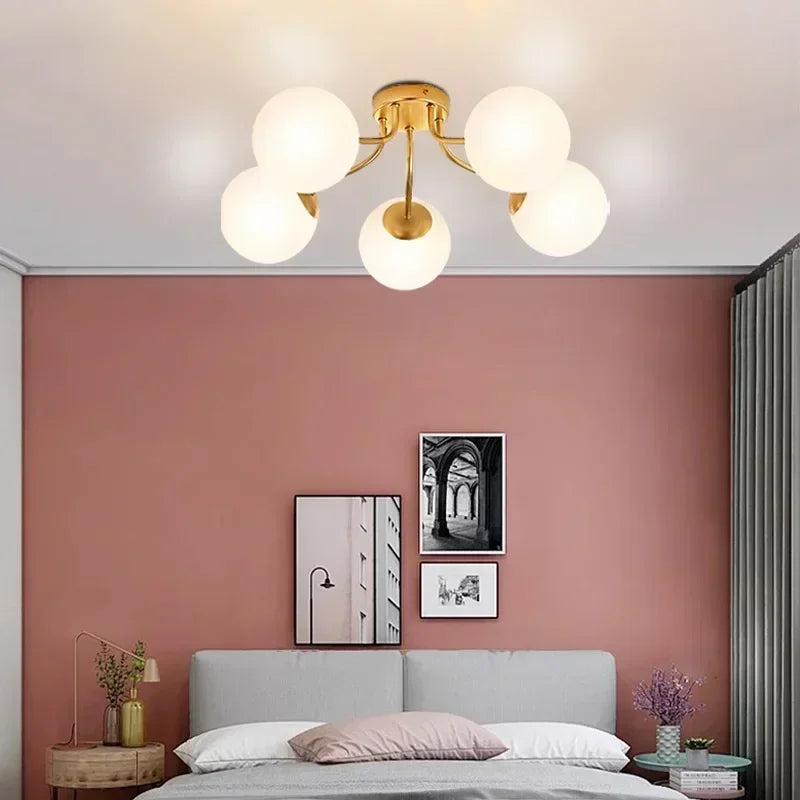 Lustre Scandinave — Verre