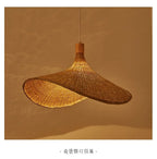 Suspension Bambou Artisanale LED - Lustre Design Naturel 2025