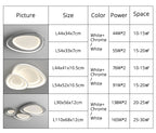 Lustre Salle à Manger Déporté — Blanc