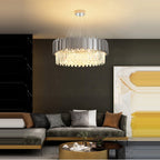 Lustre en Cristal Pas Cher — Métal