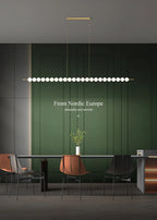 Lustre Salon Design Doré