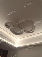 Lustre Salle à Manger Déporté — Blanc