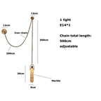 Lustre Aluminium Design — Métal — 7 ampoules