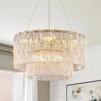 Lustre Moderne Design — Verre