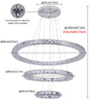Lustre Cristal Pampilles