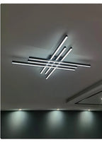 Lustre LED Chambre — Noir