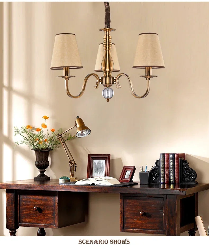Lustre Salle à Manger Bois — LED