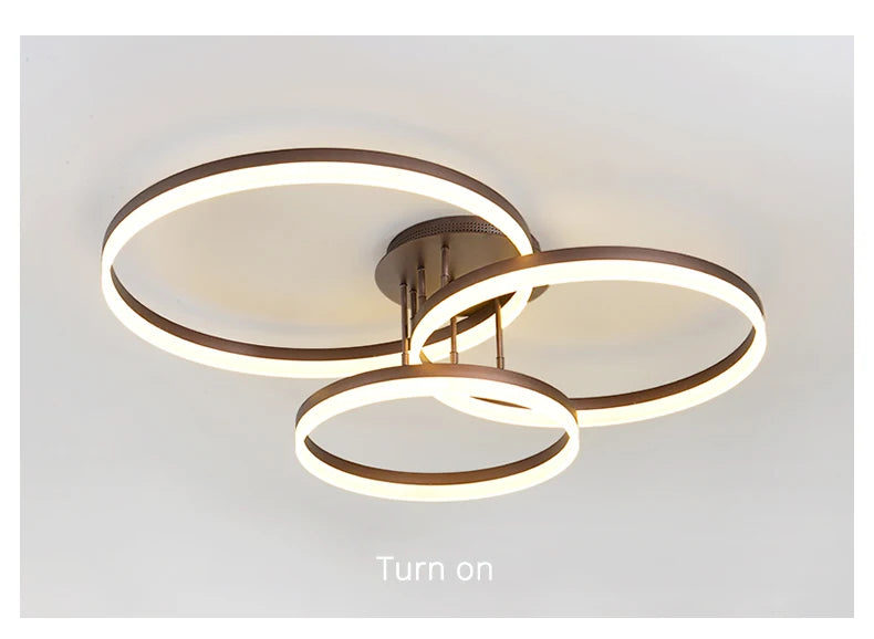 Lustre Design LED — Métal